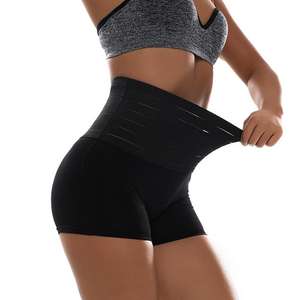 Faja adelgazante de cintura alta para mujer, ropa moldeadora súper elástica, moldeadora de cuerpo sin costuras, elevador de glúteos - Product Image 4