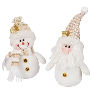 hot sale Christmas dolls Decoration Christmas Snowman Ornaments Gift for Christmas Theme Party Xmas Decorations for Home