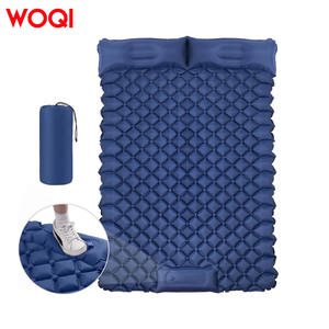 Matelas de camping gonflable double Woqi, rectangulaire, pour 1-2 personnes, résistant à l'humidité, pour la randonnée et les activités de plein air - Product Image 3