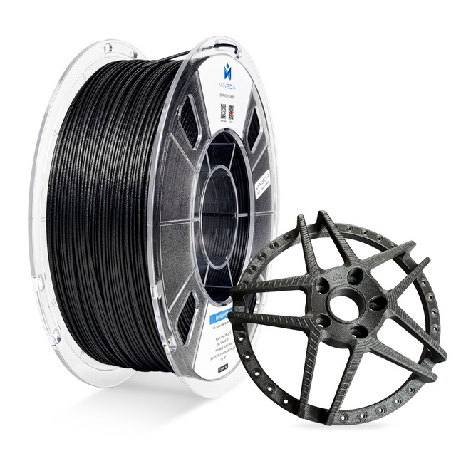 MINGDA PET-CF 3d Print Material Pla Petg Plus Filament 1.75mm Abs Black Flexible 3d Printing Filament Pla 1kg