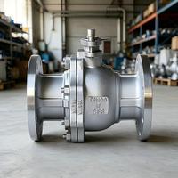 Válvula de bola flotante de acero inoxidable 304 directa de fábrica con asiento de PTFE para agua y aceite