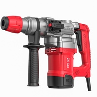 Marteau perforateur électrique de qualité industrielle Chigo, moteur tout cuivre, batterie lithium rechargeable, perçage à percussion haute puissance