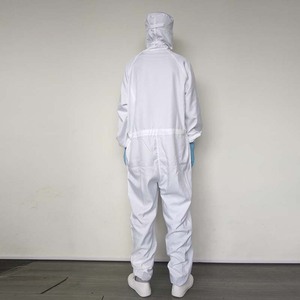 Los fabricantes de Shanghái venden al por mayor overoles con capucha Roumeini, ropa de trabajo que absorbe la humedad y ropa de trabajo para salas limpias. - Product Image 3