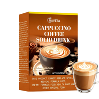 Boisson solide au cappuccino moussant, saveur crémeuse et riche, formule naturelle pure de soutien quotidien au bien-être de qualité supérieure, vente en gros
