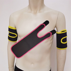 Manguitos deportivos ajustables para brazos, transpirables, que moldean y promueven la sudoración, para seguridad deportiva - Product Image 4