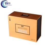 Caja de Regalo Rígida de Papel Recubierto con Cierre Magnético Estilo Libro, Logotipo Personalizado, Empaque de Lujo con Bandeja Interior para Bebidas y Cosméticos