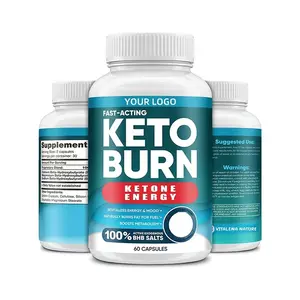 Cápsula Ketogenic para hombre y mujer, ejercicio de fitness, adelgazamiento, aumenta la energía, keto bhb keto, quemar gomitas, venta al por mayor de fábrica