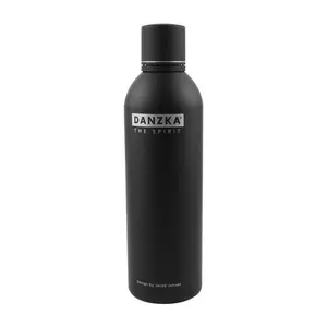 500 ml 750 ml 1000 ml Wodka Aluminium-Lektor-Flasche schwarze Flasche Getränke-Flasche