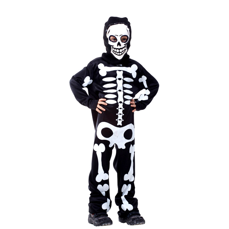 Skeleton Jumpsuit Costume
