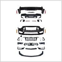 Kits de carrosserie pour Mustang 2015-2017 Mise à niveau vers 2024+ Dark Horse Pare-chocs avant Assy Pare-chocs arrière Assy