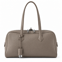 Sac à bandoulière classique de luxe chic pour femme, imperméable en PU avec fermeture éclair et doublure en polyester, idéal pour le bureau, les trajets quotidiens, le shopping, la vie de tous les jours et les soirées.