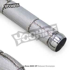 Werks-Auspuffkrümmer-Fallrohr für Mercedes-Benz AMG GT/GTS 4.0T 2014-2023 SS304 Free Flow DownPipe-Abgasanlage - Product Image 2