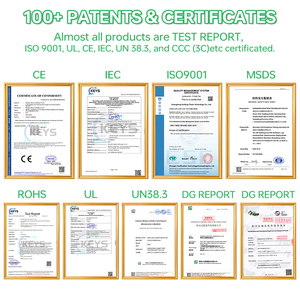 Nặng 87000mAh 12S 53.4V 18S 80V 24S 100V pin Graphene Lipo trạng thái rắn cho máy bay không người lái có tuổi thọ cao - Product Image 5