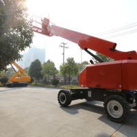 Plateforme élévatrice télescopique GTBZ21, hauteur de travail 23,5 m, charge utile 340/480 kg, 4x4, diesel, autopropulsée, hydraulique