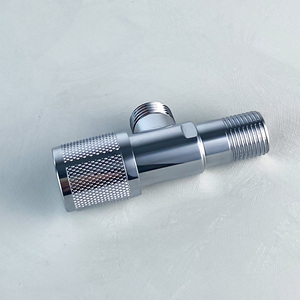 Vanne d'angle en laiton texturé électroplaqué 201 SS de 1/2 po pour cartouche à froid, vente en gros - Product Image 3