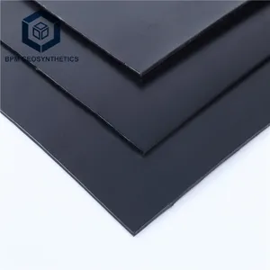 Géomembrane HDPE 1mm stabilisateur UV revêtements pour système d'irrigation de la malaisie