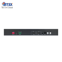 Processeur de fusion d'écrans multi-écrans 4K60, 9 sorties HDMI, modes 1x9, 2x4, 3x3, HDCP2.2, OSD, rotation 180° °   Contrôleur mural de séparation audio