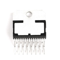 Circuit intégré de commande de moteur à double pont H L298N, contrôleur de moteur pas à pas CC 46V 4A, pilote de puissance Multiwatt15