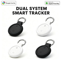 Traceur intelligent BLE double système Apple Find My & Google Find Hub, étanche, anti-perte, pour animaux et enfants, vente en gros