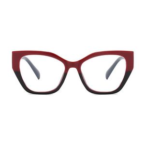 Gafas Ópticas Personalizadas, Montura <span class=keywords><strong>de</strong></span> Gafas <span class=keywords><strong>para</strong></span> <span class=keywords><strong>Mujer</strong></span> con Diseño <span class=keywords><strong>de</strong></span> Ojos <span class=keywords><strong>de</strong></span> Gato, Protección Anti Luz Azul - Product Image 2