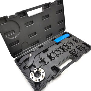 Kit d'outils de blocage de distribution 22 pièces pour Audi, SEAT, Skoda, Volkswagen VAG (avec clé de pignon, <span class=keywords><strong>poulie</strong></span> et support d'<span class=keywords><strong>arbre</strong></span> à cames) - Product Image 2