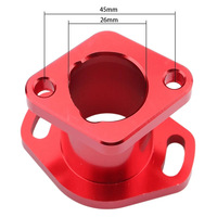 Adaptateur de collecteur d'admission de carburateur universel pour moto, VTT, Pit Bike, en aluminium CNC anodisé multicolore avec joint