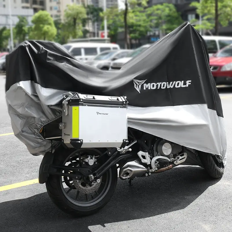 MOTOWOLF Großhandels preis Hochwertige langlebige Motor abdeckung Wasserdichte Motorrad abdeckung