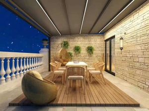 <b>Retractable</b> Motorized Folding <b>Roof</b> System Pvc <b>Pergola</b> - Product Image 6