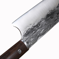 Couteau de Chef Professionnel de 8 Pouces en Acier Inoxydable pour Dropshipping – Outil de Cuisine, Chasse, Camping, Découpe et Cuisson 5Cr15
