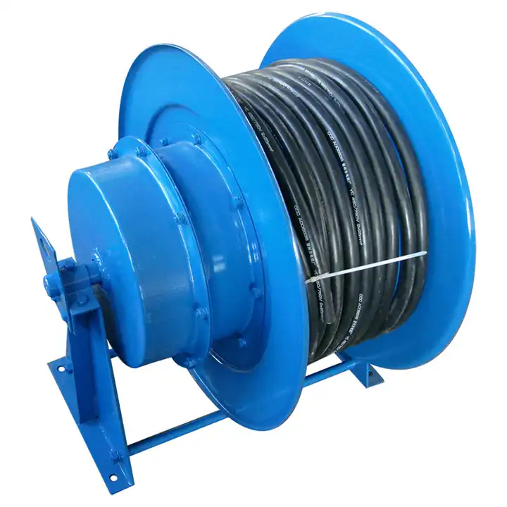 Retractable DC Cable Reel Industrial Type
