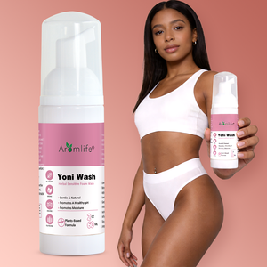 Kit de lavage moussant intime bio et naturel pour l'hygiène féminine (marque privée ou OEM) - Product Image 1