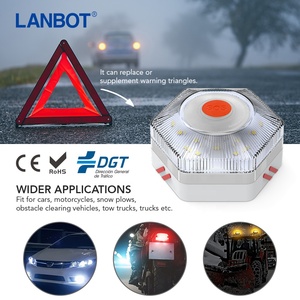 Luz Led <span class=keywords><strong>de</strong></span> Seguridad <span class=keywords><strong>de</strong></span> Tráfico, lámpara <span class=keywords><strong>de</strong></span> señal estroboscópica con interruptor magnético recargable, iluminación <span class=keywords><strong>de</strong></span> <span class=keywords><strong>emergencia</strong></span> - Product Image 4