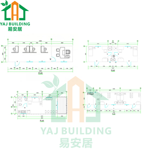 Maisons préfabriquées modernes, petites, bon marché, mobiles, portables, modulaires, 2, 3, 4 chambres - Product Image 3