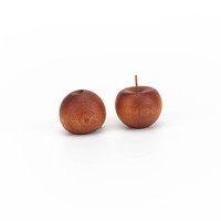 Ornement diffuseur de pomme en bois massif écologique en stock, petite huile essentielle moderne et simple de Noël, parfum de bureau, moustique