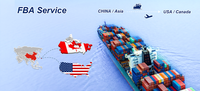 Agent de fret DDP compétitif, transitaire FBA de Chine, Vietnam, Cambodge vers les entrepôts américains de LA/LB/NY/HOUSTON