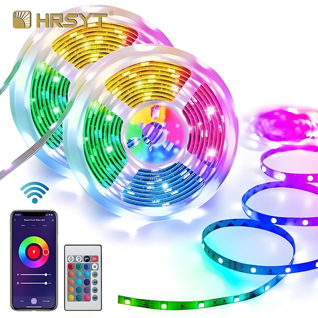 Twinklight 5050 2835 Intelligent Light Strips Rgbw 220v 24v 12v Rgbic CE UL ROHS Cob Outdoor Waterproof Smart Led Neon Light