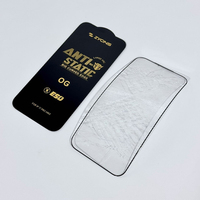 Protection d'écran en verre trempé anti-rayures OG Glass Hardness pour 17 Pro Max, couverture intégrale sans bulles, film de protection d'écran pour téléphone portable