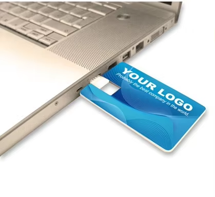 Custom Logo Bank Card USB2.0 3.0 Memory Stick Credit Card USB Flash Drive 4GB 8GB 16GB 32GB 64GB Pendrive