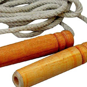 Cuerda de Saltar de Alta Calidad OEM, Cuerda de Saltar para Fitness con Logotipo Personalizado, Cuerda de Saltar con Mango de Madera de Alta Calidad - Product Image 4