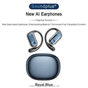 YYK-Q17 auricolari con gancio per orecchio sport auricolari traduttore AI ad alte prestazioni supporta la funzione di traduzione libera permanente - Product Image 2