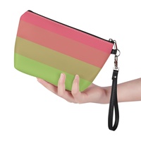 Pochette de maquillage personnalisée Aroflux Gay Rainbow avec impression UV pour les voyages, l'organisation des cosmétiques à la maison, les souvenirs de rencontres communautaires