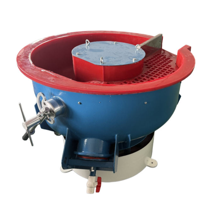 Automatic Part Buffing Machine 150L Bowl-type Automatic Vibration Polishing Machine for Iron Hardware ...