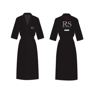 Accappatoio Kimono di Alta Qualità con Logo Personalizzato, con Tasche, per SPA, Salone di Bellezza, Feste, Donna, Taglia Regolare - Product Image 1