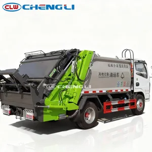 รถบรรทุกอัดขยะ 4.5 ตัน แบบยกท้าย ความจุ 5 ลูกบาศก์เมตร ขาย - Product Image 2