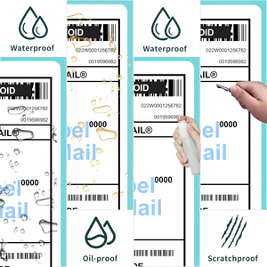 Nhà máy trực tiếp không thấm nước và dầu-proof nhiệt dính nhãn cuộn cho siêu thị khuyến mãi và bao bì nhãn - Product Image 5