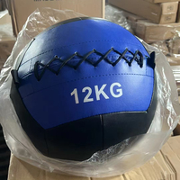 Ballon mural de fitness personnalisé en PU durable de qualité supérieure avec logo pour l'entraînement sportif