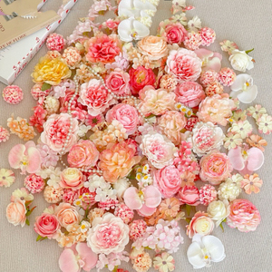 Wedding Decoration Pink Table Floral Ornament Event Decor <b>Artificial</b> <b>Flower</b> Centerpiece - Product Image 5