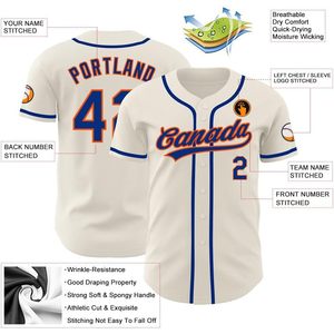 Maillot de baseball personnalisé pour garçon, manches courtes, nom et numéro brodés, col de baseball anti-humidité, tissu sergé - Product Image 3