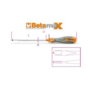 Destornilladores BETA - 012904051 para tornillos de cabeza ranurada 8014230860305-EAN HERRAMIENTAS ATADAS DESTORNILLADORES ATADOS - Product Image 2