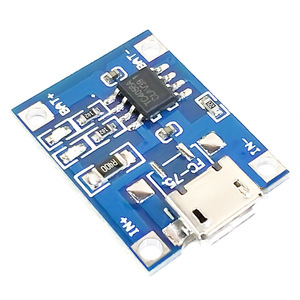 Mạch sạc pin Lithium YXW TP4056 1A, Mô-đun sạc pin Lithium, Bộ sạc pin Lithium 2 trong 1, Cổng USB - Product Image 2